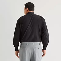 Shaquille O'Neal XLG™ Big And Tall Mens Button Down Dress Shirt + Tie Set