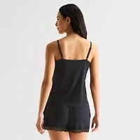 Ambrielle Womens V Neck Sleeveless Pajama Top