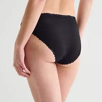 Arizona Body Cotton with Lace High Leg Bikini