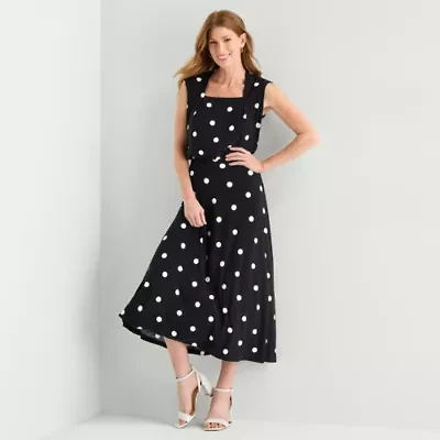 Black Label by Evan-Picone Womens Maxi Skirt