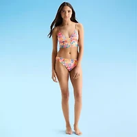 Arizona Womens Juniors Midkini Swimsuit Top