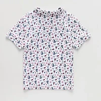 Okie Dokie Toddler & Little Boys Short Sleeve Regular Fit Polo Shirt