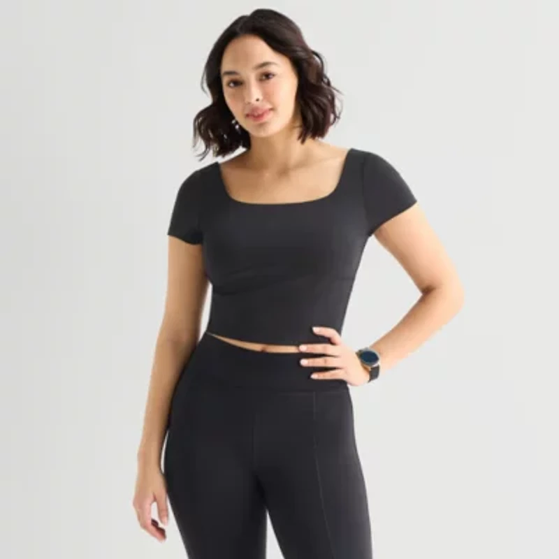 Xersion Womens Active Crop Top