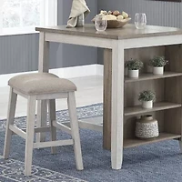 Signature Design by Ashley® Skempton 3-pc. Counter Height Rectangular Dining Set
