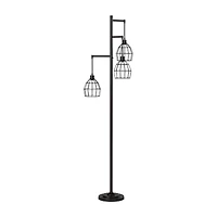 Stylecraft Three Cage Shade Floor Lamp