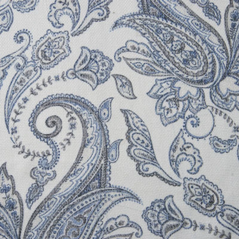 Regal Home Surfaces Paisley Grommet Top Light-Filtering Single Curtain Panel