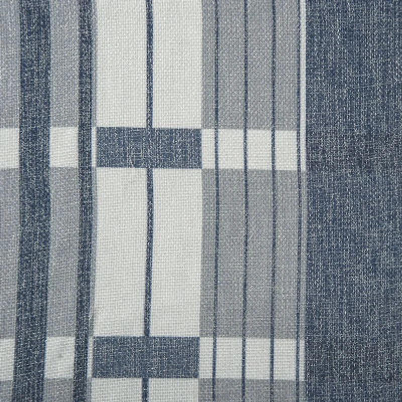 Regal Home Surfaces Plaid Grommet Top Light-Filtering Single Curtain Panel