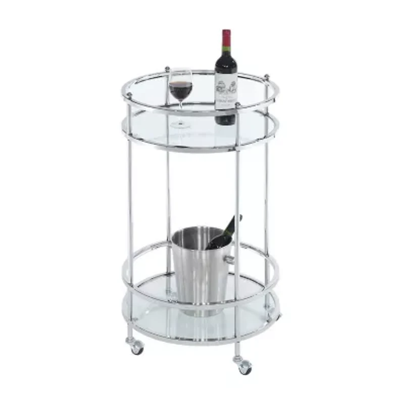 Royal Crest Round Bar Cart
