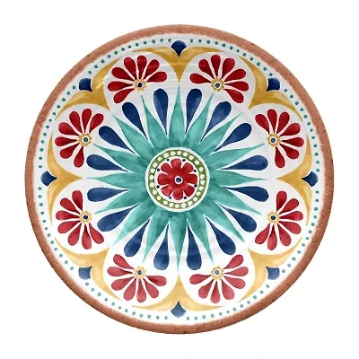 Tarhong Rio Medallion 6-pc. Melamine Salad Plate