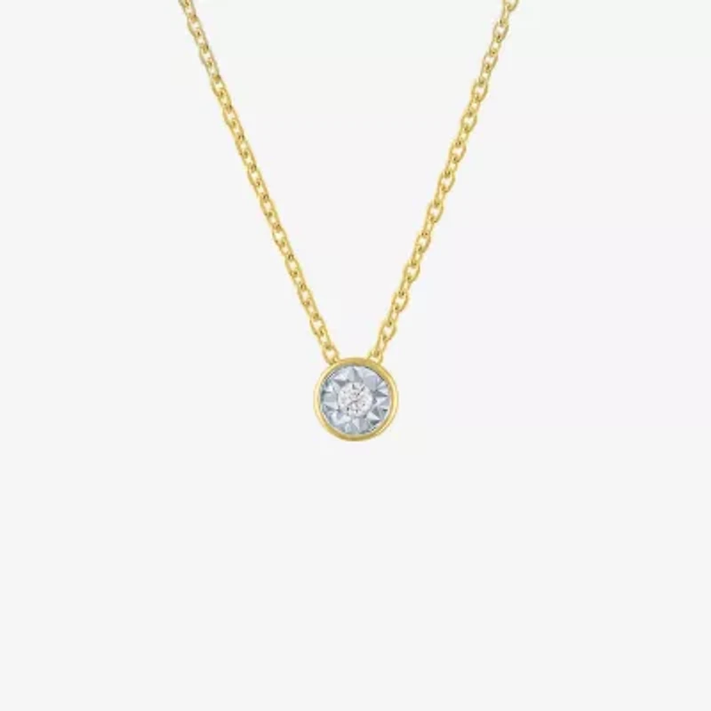 Womens Diamond Accent Natural White Diamond 2-pc. Necklace Set