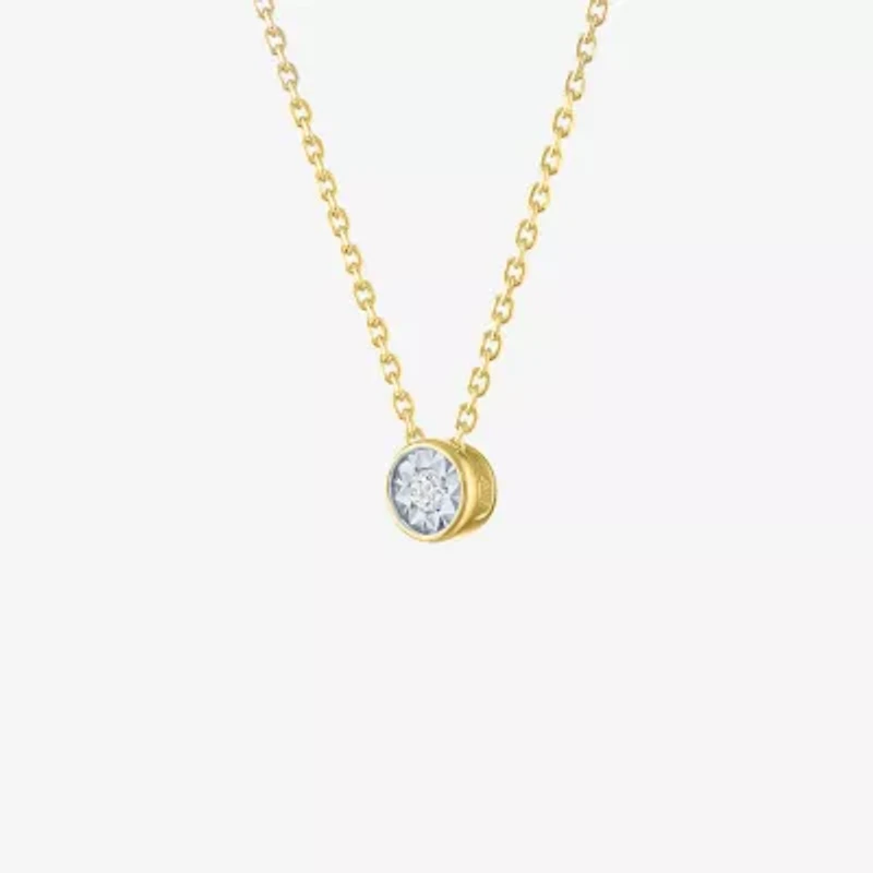 Womens Diamond Accent Natural White Diamond 2-pc. Necklace Set