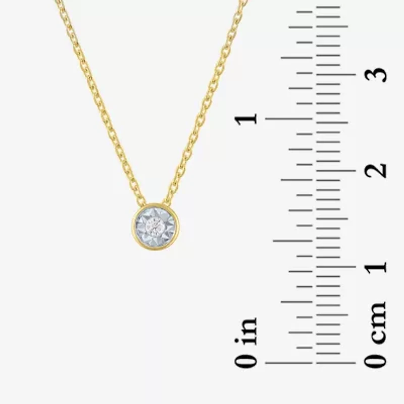 Womens Diamond Accent Natural White Diamond 2-pc. Necklace Set
