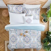 Modern Threads Castell Reversible Complete Bedding Set with Sheets
