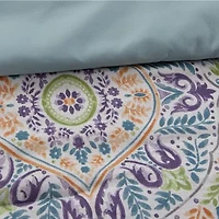 Modern Threads Castell Reversible Complete Bedding Set with Sheets