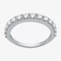 Classic Collection Womens 1 CT. T.W. Natural White Diamond 10K Gold Wedding Band