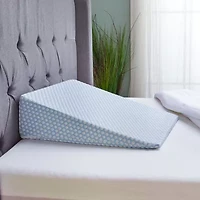TruCool Wedge Support Pillow Featuring Serene Foam