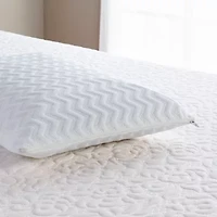 Comfort Tech Bed Pillow Featuring Serene Foam
