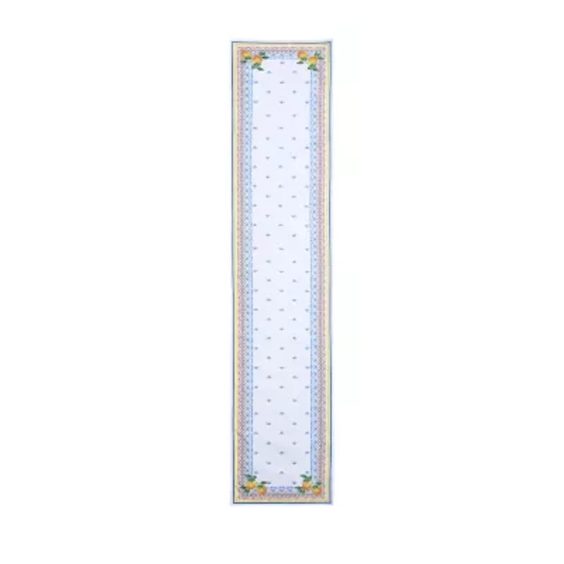 Elrene Home Fashions Capri Lemon Table Runner