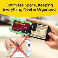 As Seen On TV Slim Mint Leather Rfid Blocking Wallet
