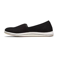 Clarks Breeze Stretch Womens Round Closed Toe Slip-On Shoe