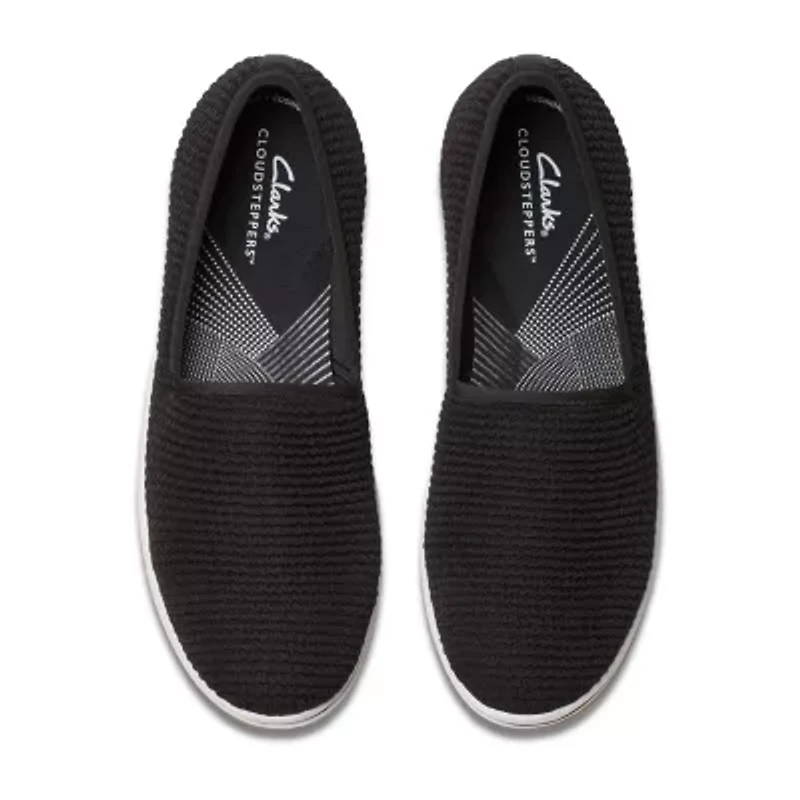 Clarks Breeze Stretch Womens Round Closed Toe Slip-On Shoe