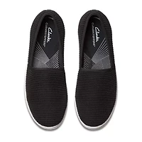 Clarks Breeze Stretch Womens Round Closed Toe Slip-On Shoe