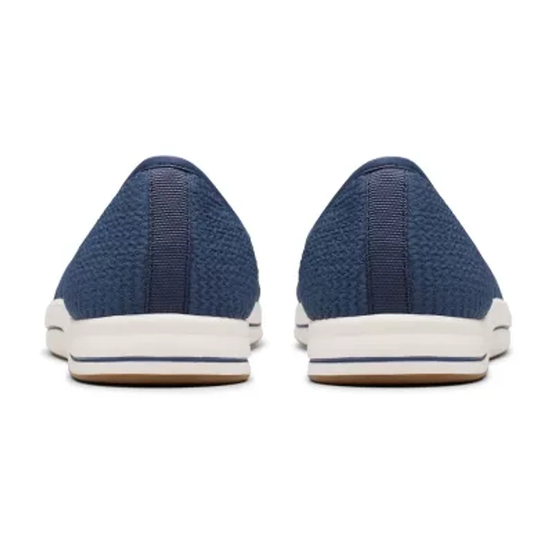Clarks Breeze Stretch Womens Round Closed Toe Slip-On Shoe