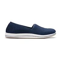 Clarks Breeze Stretch Womens Round Closed Toe Slip-On Shoe