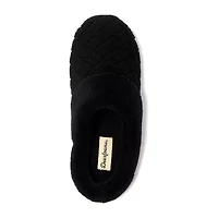 Dearfoams Libby Quilted Terry Womens Memory Foam Clog Slippers