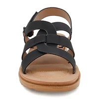 Yoki Carlota-04 Womens Adjustable Strap Footbed Sandals