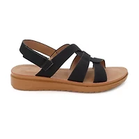 Yoki Carlota-04 Womens Adjustable Strap Footbed Sandals