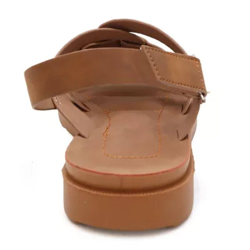 Yoki Carlota-04 Womens Adjustable Strap Footbed Sandals