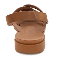 Yoki Carlota-04 Womens Adjustable Strap Footbed Sandals