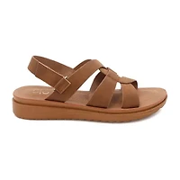 Yoki Carlota-04 Womens Adjustable Strap Footbed Sandals