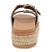 Yoki Womens Cosette Strap Sandals