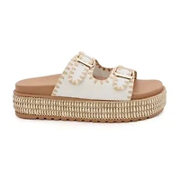 Yoki Womens Cosette Strap Sandals