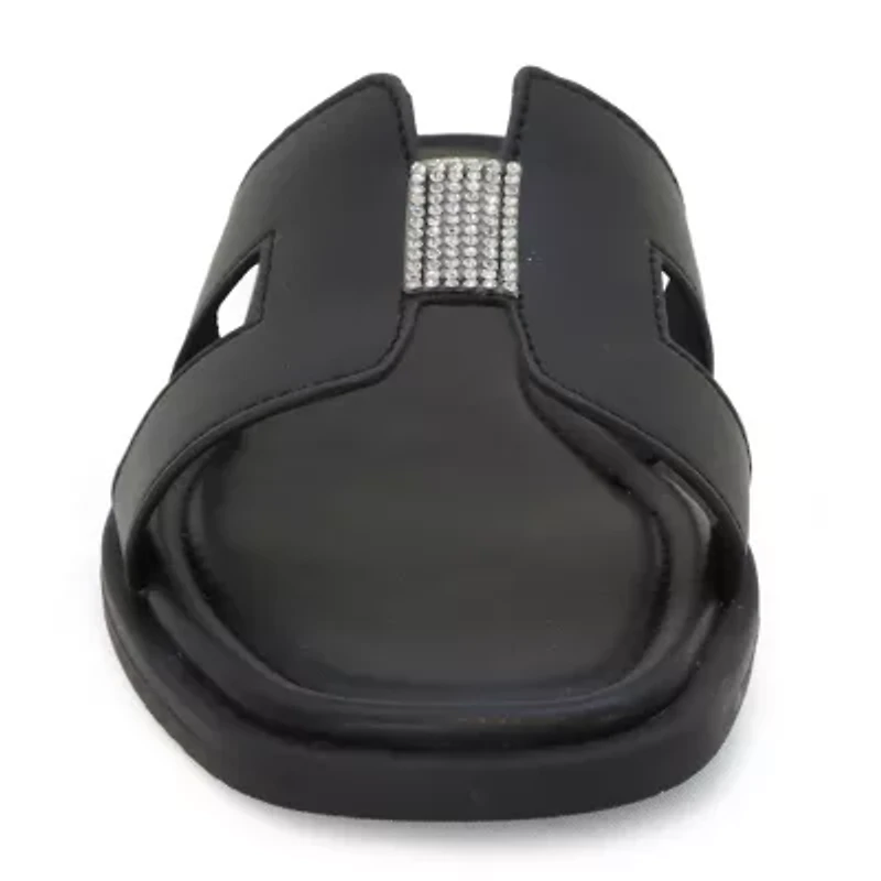 Yoki Womens Isabel Flat Sandals