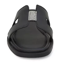 Yoki Womens Isabel Flat Sandals
