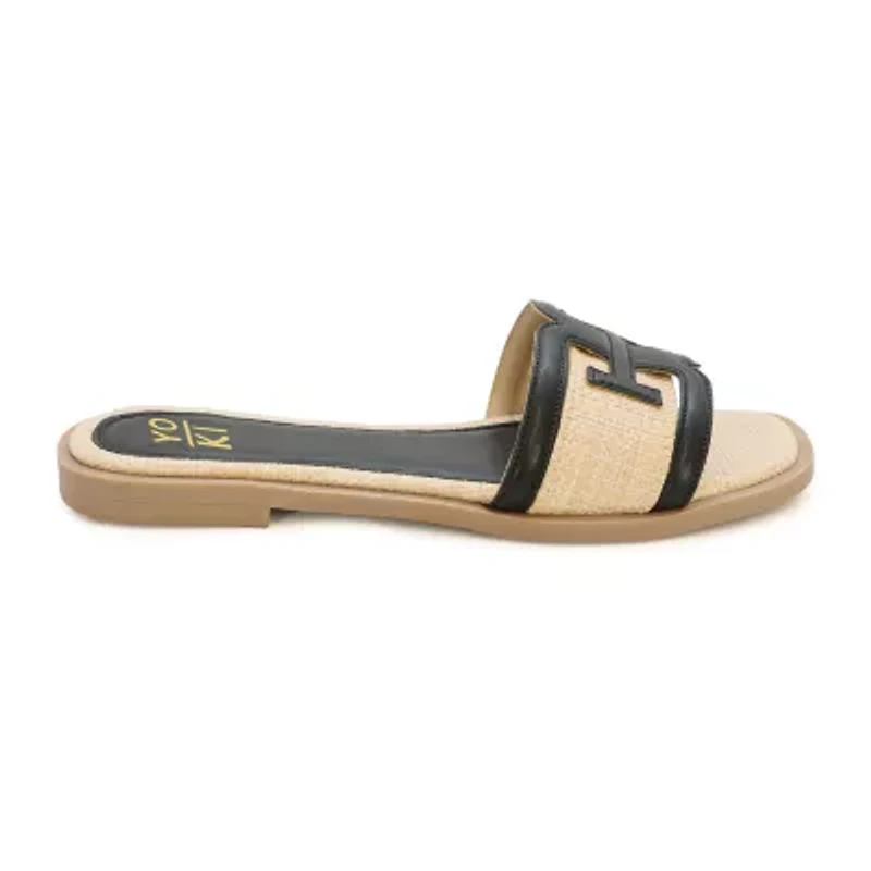 Yoki Womens Isabel-52 Flat Sandals