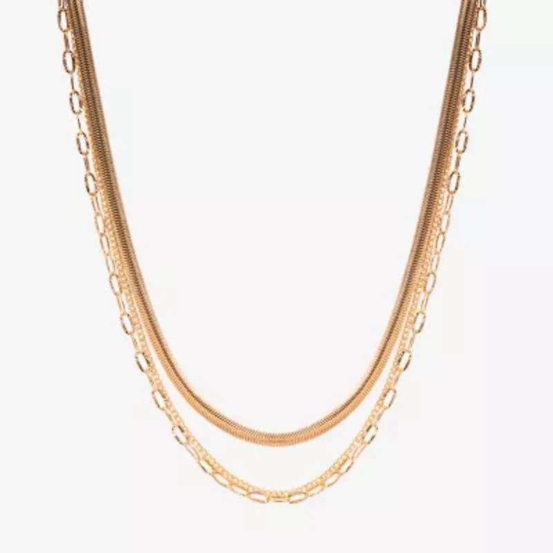 Bijoux Bar Delicates Womens 16 Inch Strand Necklace