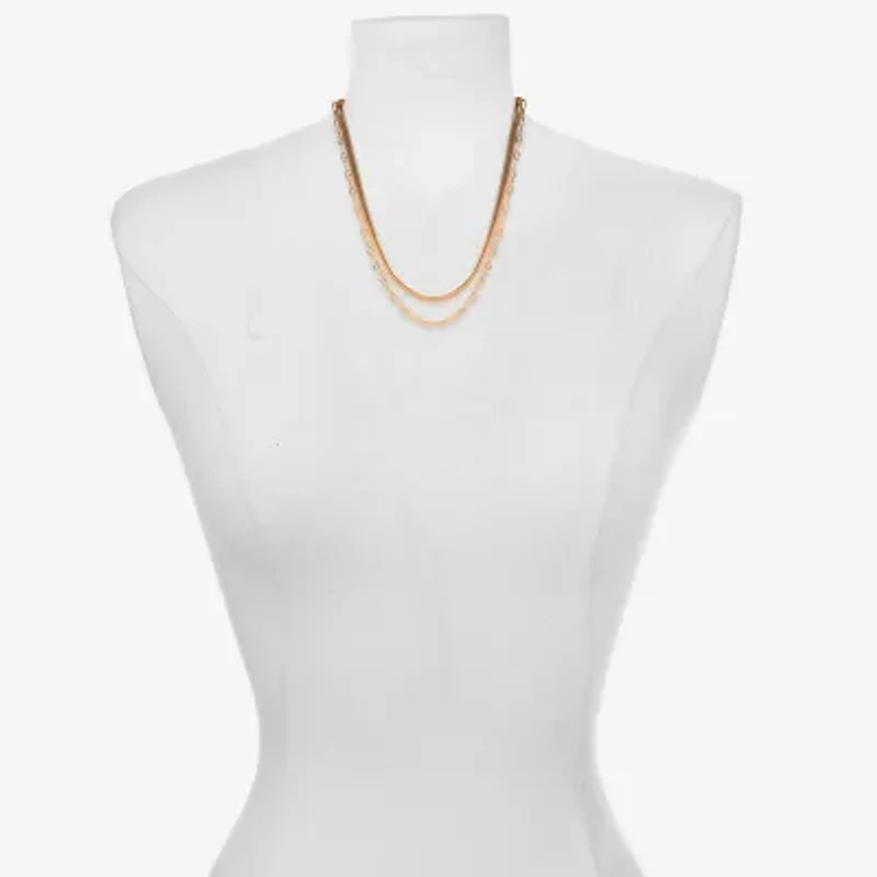 Bijoux Bar Delicates Womens 16 Inch Strand Necklace