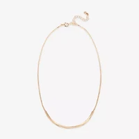 Bijoux Bar Delicates Womens 15 Inch Collar Necklace