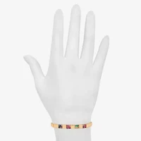 Bijoux Bar Delicates Gold Tone Womens Stretch Bracelet