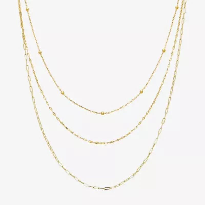 16/18/20 Inch Womens Hypoallergenic 3-pc. Necklace Set