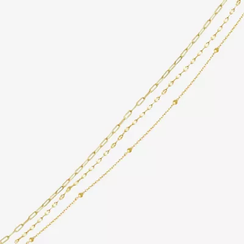 16/18/20 Inch Womens Hypoallergenic 3-pc. Necklace Set