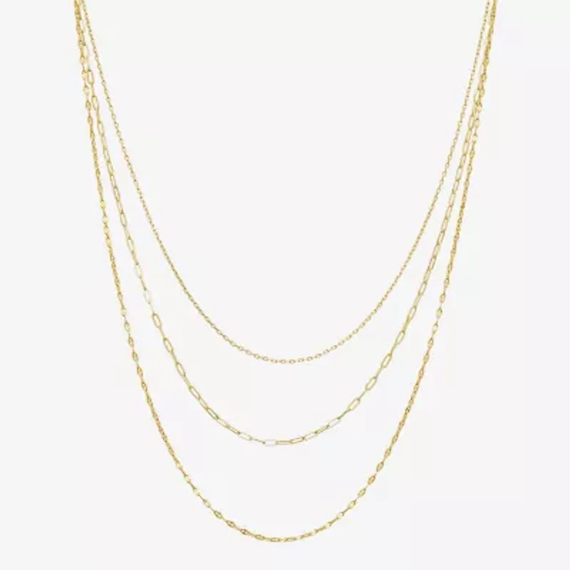 16/18/20 Inch Womens Hypoallergenic 3-pc. Necklace Set