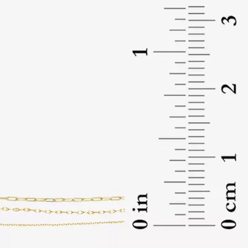 16/18/20 Inch Womens Hypoallergenic 3-pc. Necklace Set