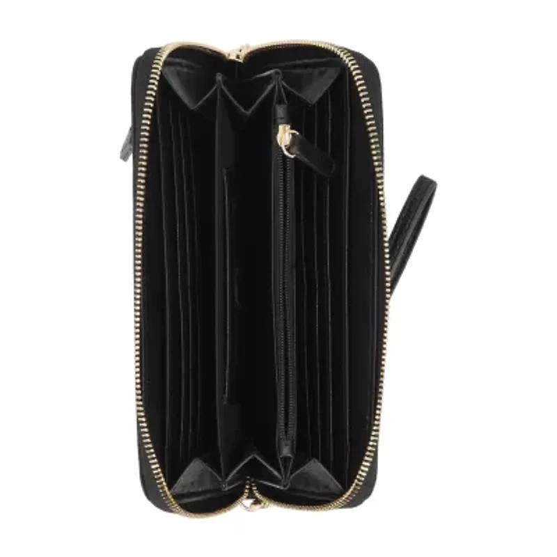 Liz Claiborne Erica Womens Zip Around Wallet