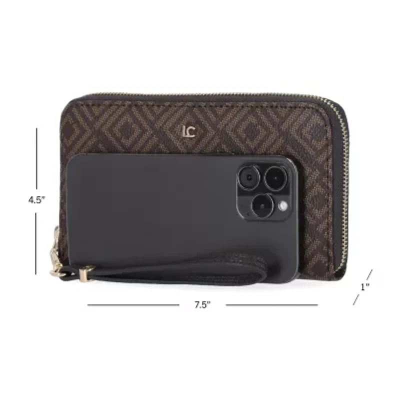 Liz Claiborne Erica Womens Zip Around Wallet