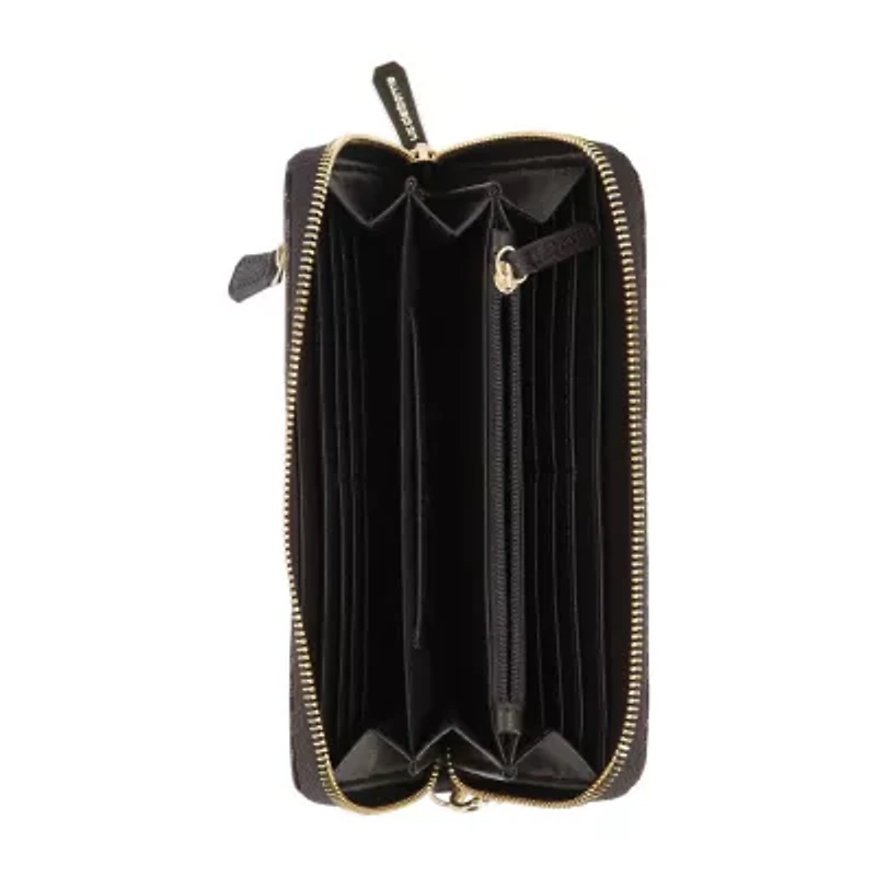 Liz Claiborne Erica Womens Zip Around Wallet